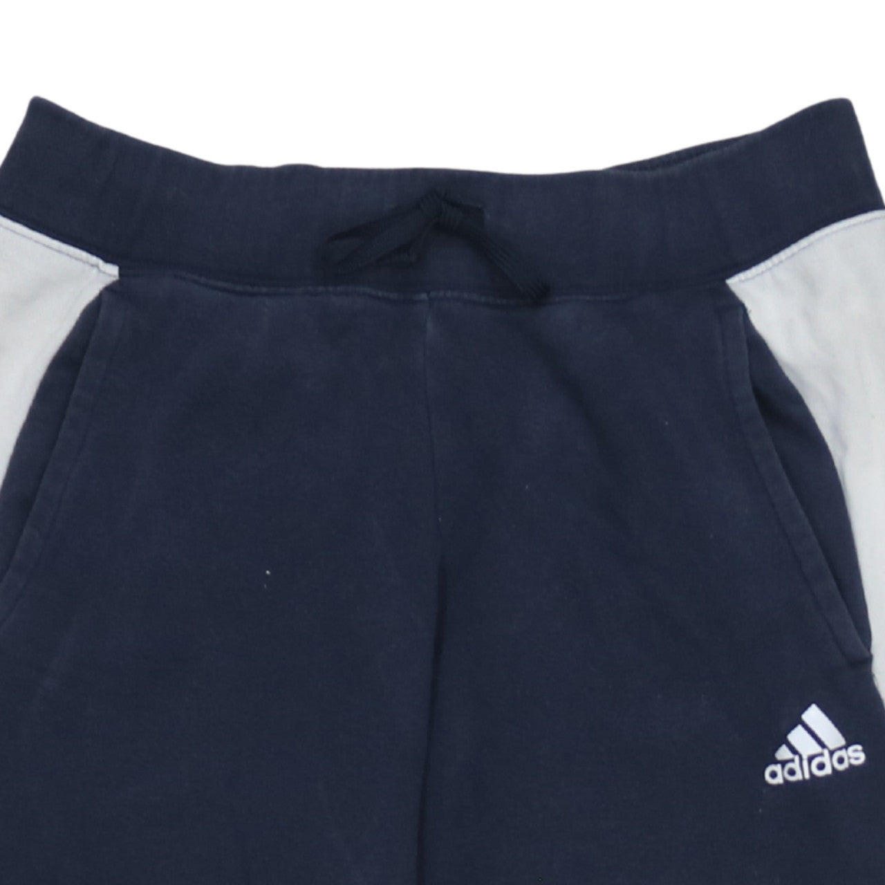 adidas Womens Blue XS Jogger Sweatpants Elastic Waist Fleece
