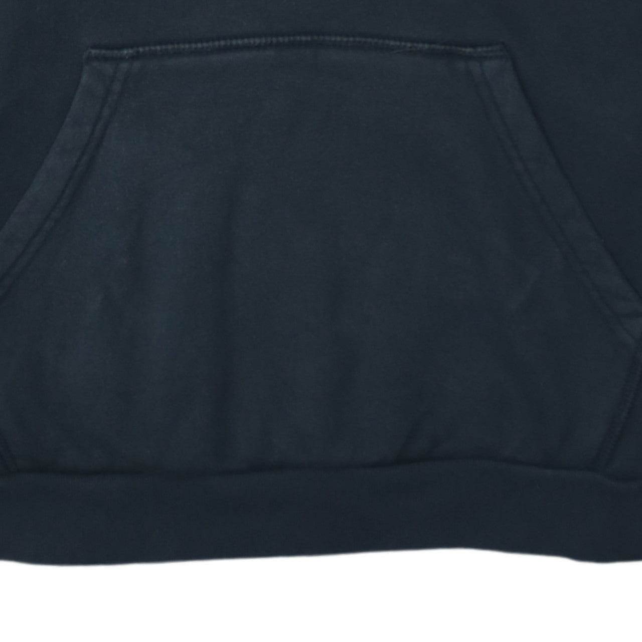 Adidas Women Black Pullover Hoodie L Cotton Blend Logo Sportswear