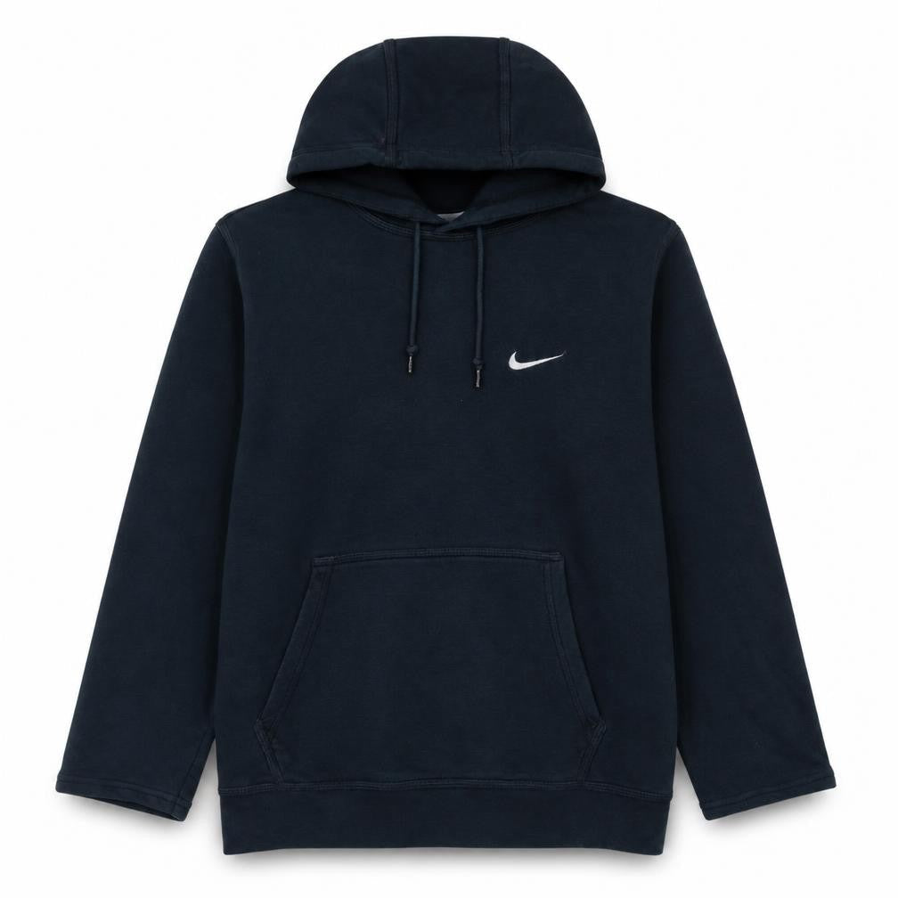 Nike Men's Black Pullover Hoodie M Regular Fit Fleece Sportswear