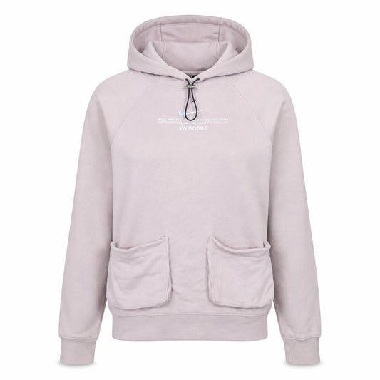 Nike Women’s Beige XS Pullover Hoodie with Drawstring & Kangaroo Pockets