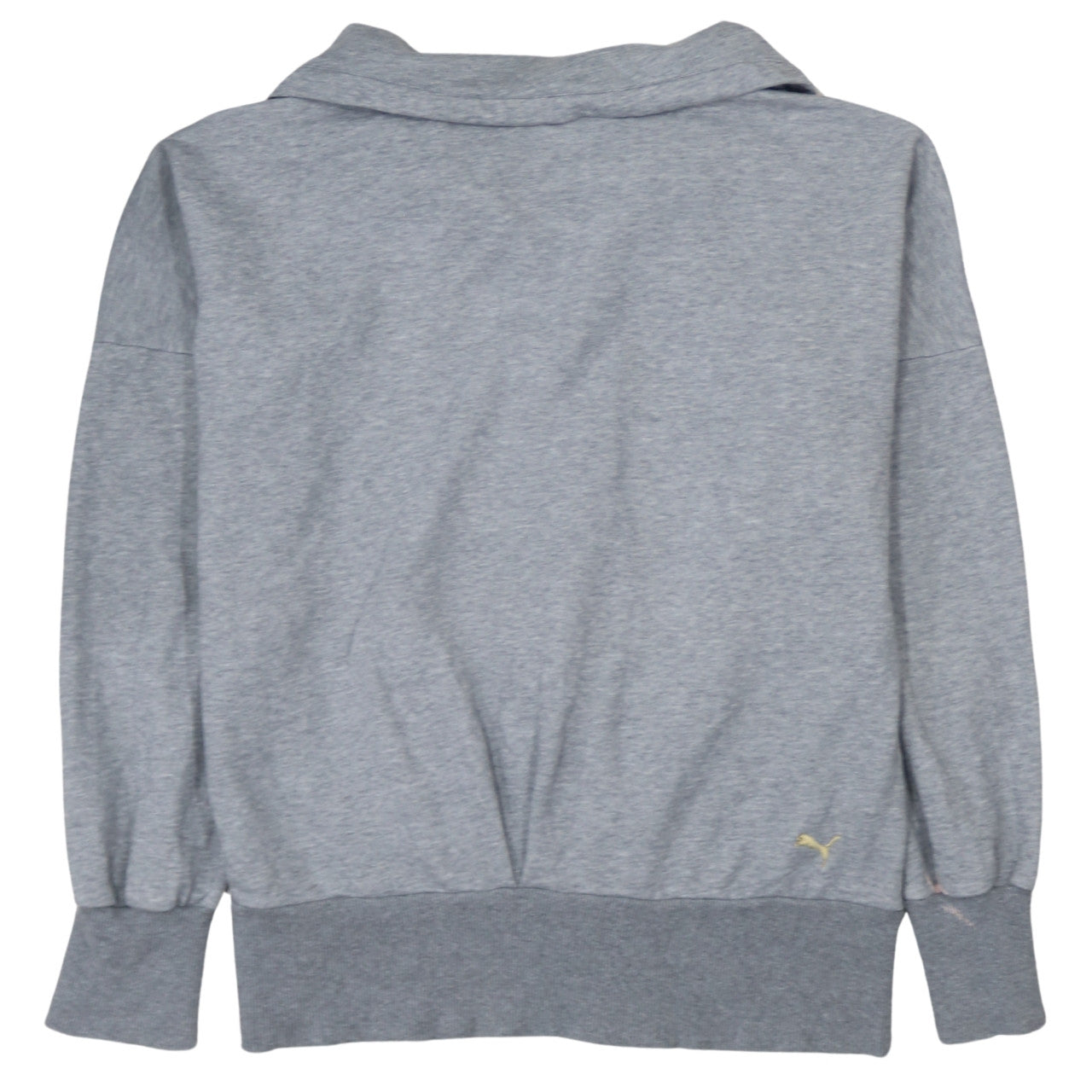 Puma Womens Grey Full Zip Sweatshirt UK 14