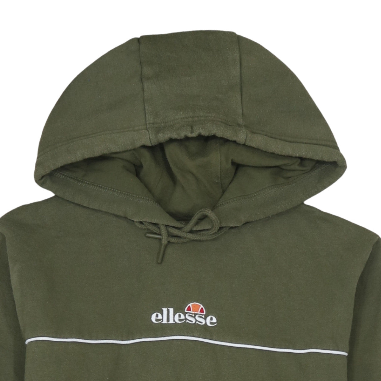 Ellesse Men's Green Pullover Hoodie Size S Regular Fit Logo