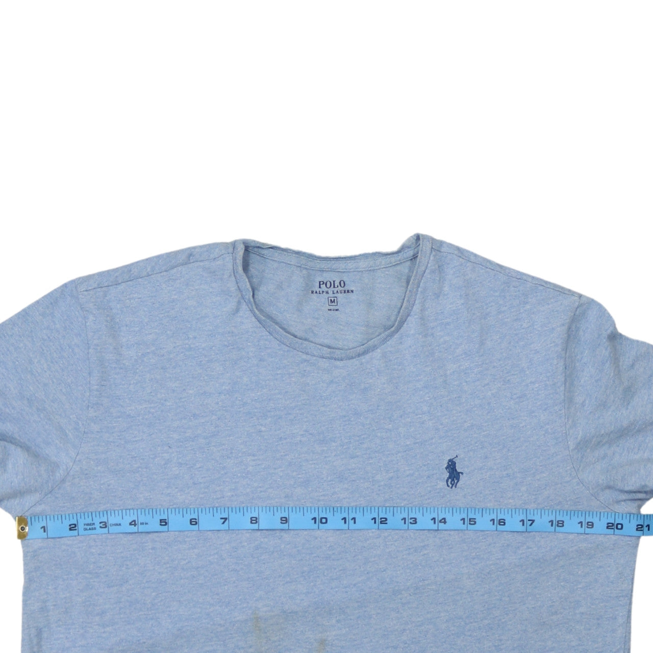 Ralph Lauren Men’s Blue Cotton Crew Neck Short Sleeve T-Shirt M