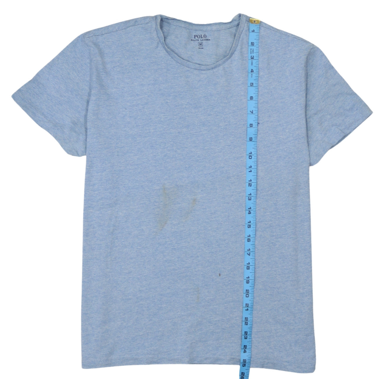 Ralph Lauren Men’s Blue Cotton Crew Neck Short Sleeve T-Shirt M
