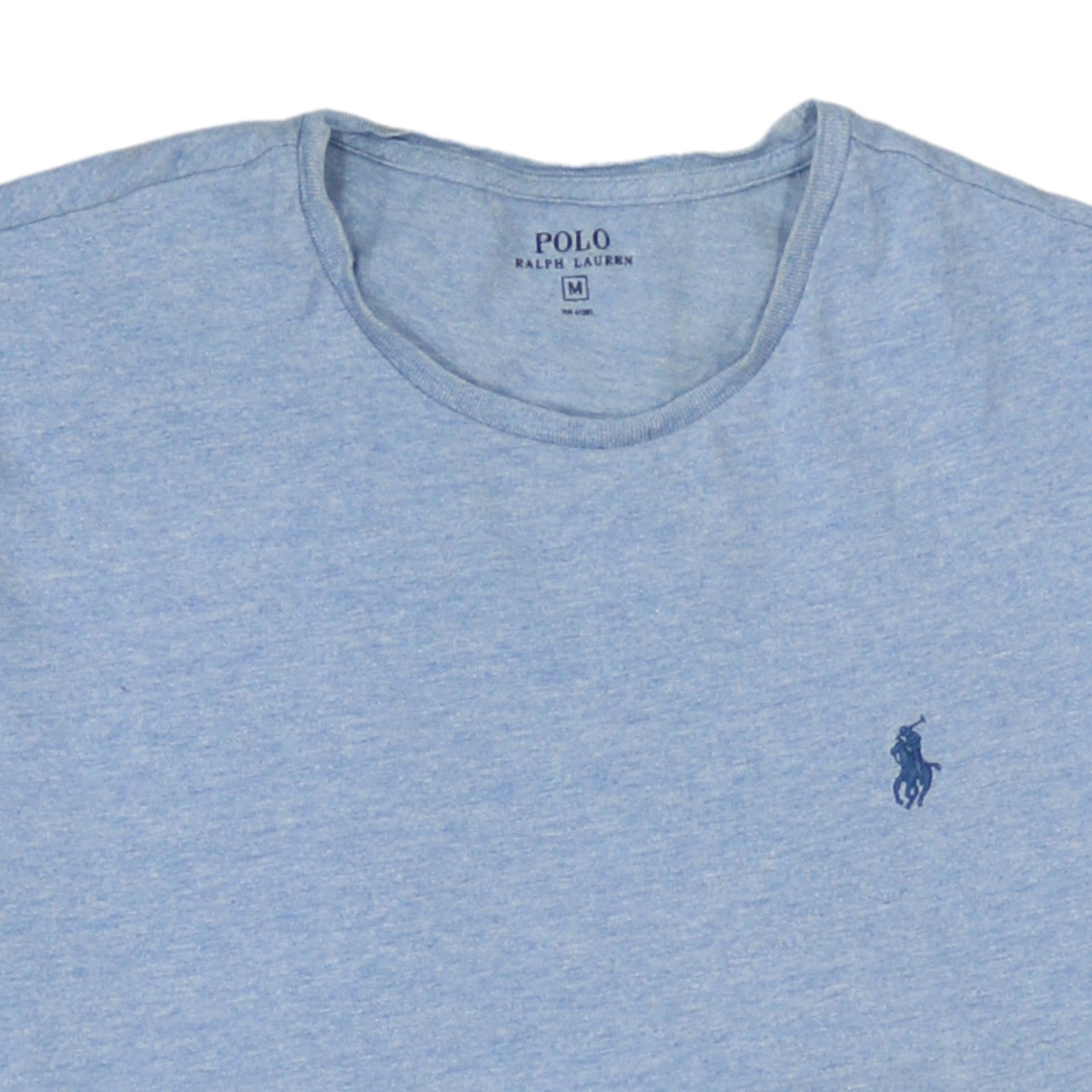 Ralph Lauren Men’s Blue Cotton Crew Neck Short Sleeve T-Shirt M