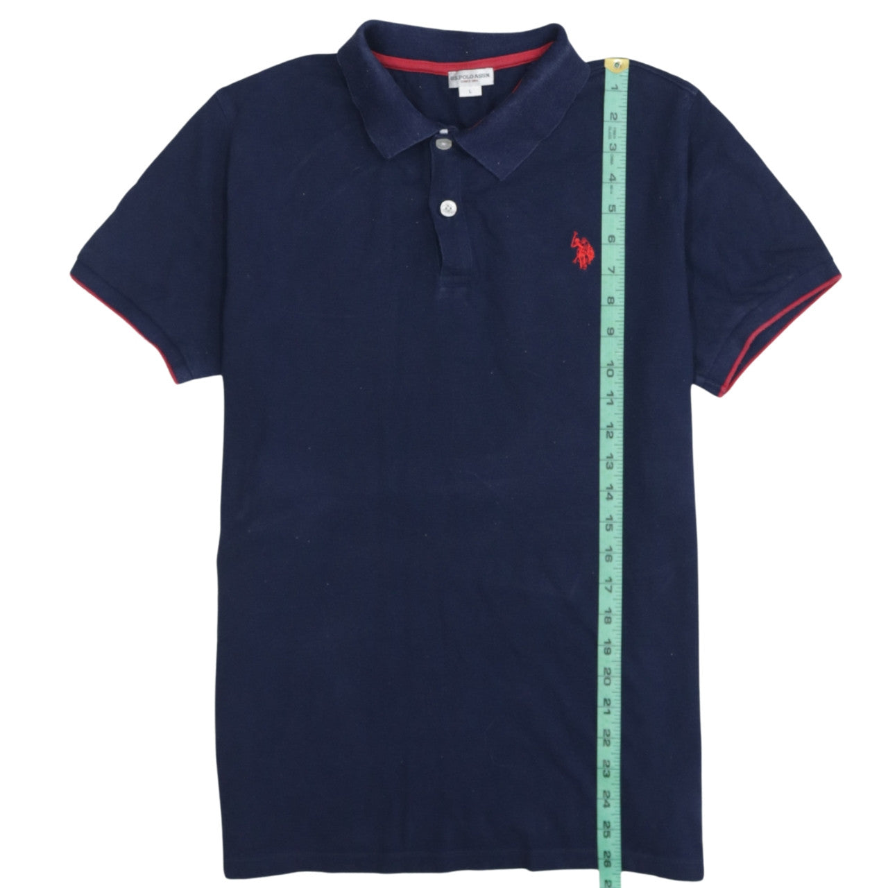 U.S. Polo Assn. Men's Blue Regular Fit Cotton Polo Shirt L