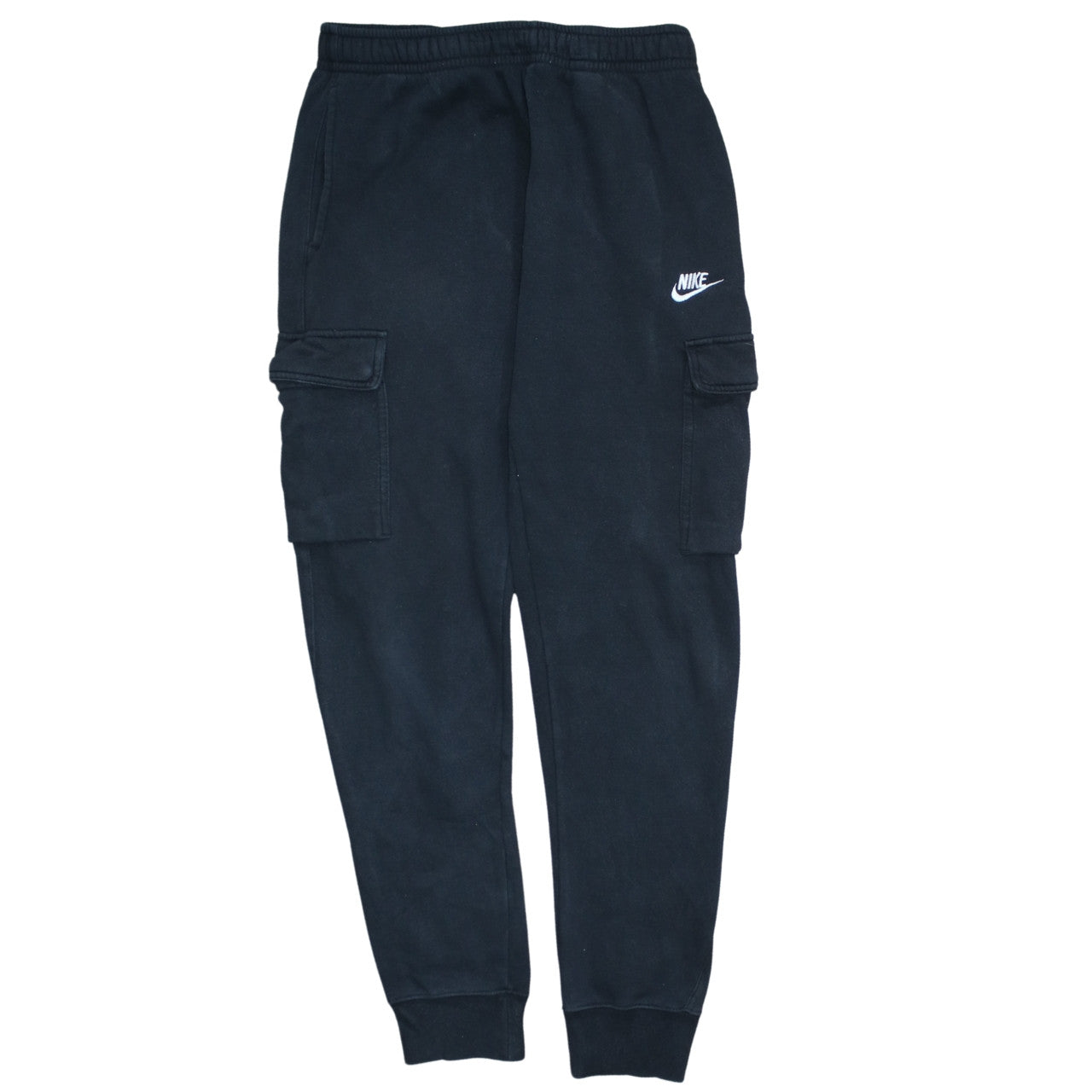 Nike Men's Black Cargo Jogger Trousers Small Regular Fit