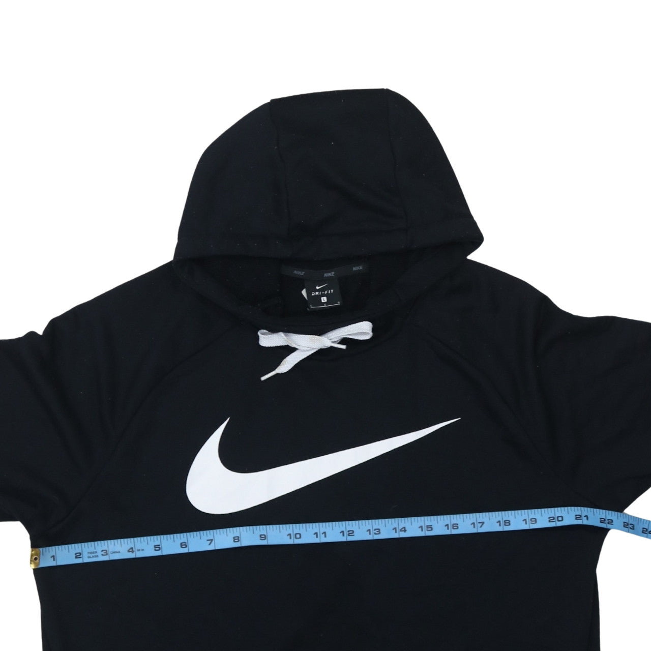 Nike Men's Black Dri-FIT Logo Pullover Hoodie Size L