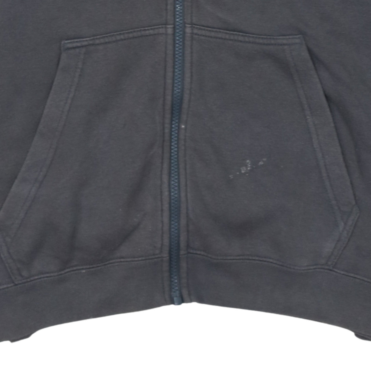 Nike Men's Grey Full Zip Hoodie Size M Fleece Sportswear