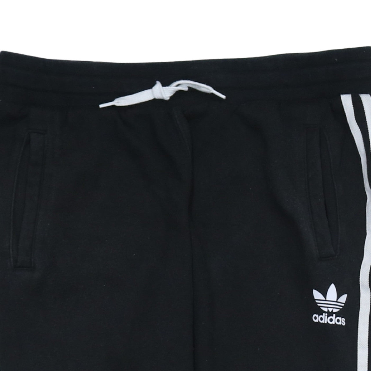 Adidas Boys Black Jogger Trousers 15-16 Years Elastic Waist Pockets