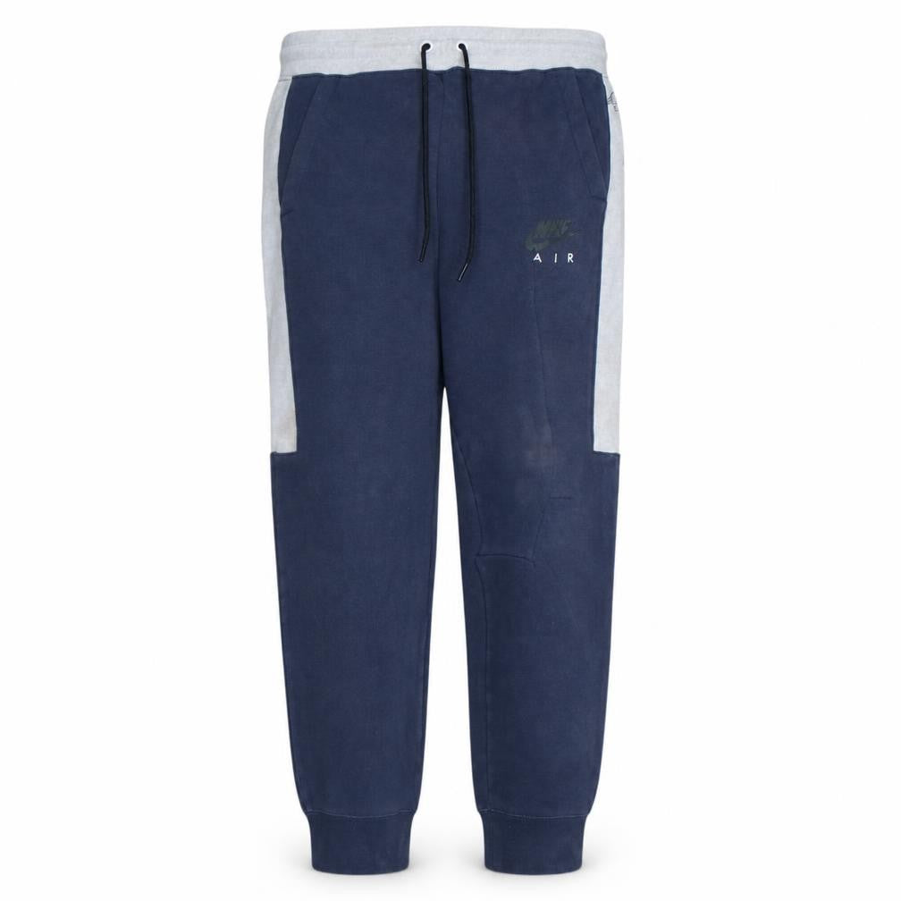 Nike Men's Blue Air Jogger Trousers Size M Fleece Drawstring