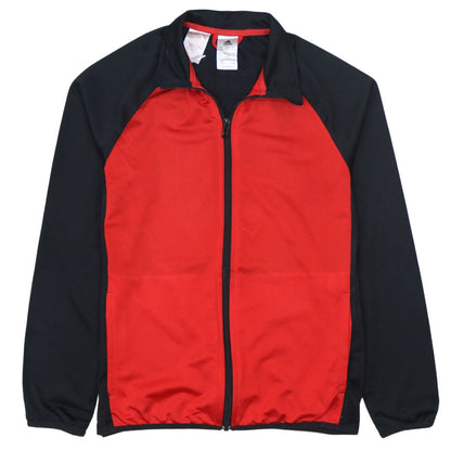 Additional front view of Adidas boys’ red & black full zip sweatshirt 13-14 years regular fit