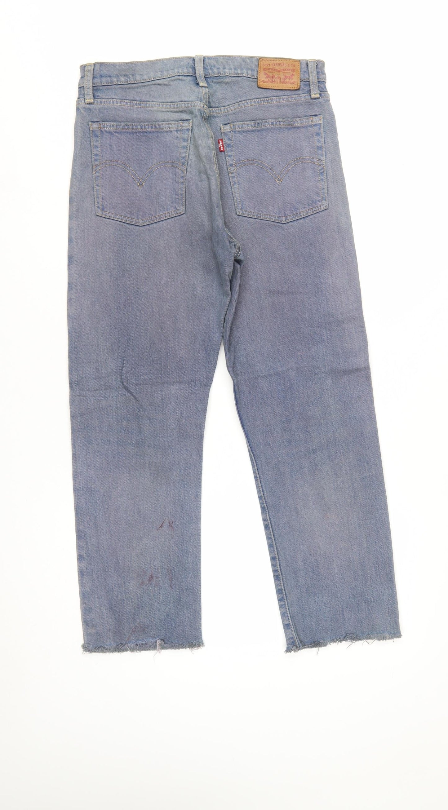 Levi's Women's Blue Straight Leg High Rise Jeans Size 29