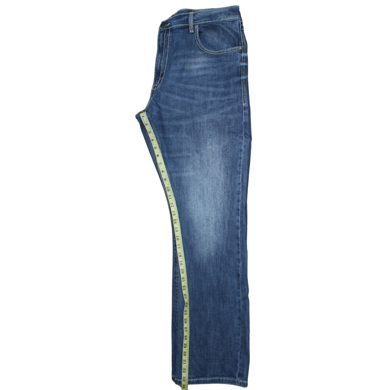 Wrangler 20X Men's Blue Straight Leg Denim Jeans 38x34 Regular Fit