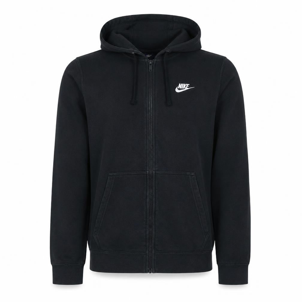 Nike Men's Black Full Zip Hoodie Size S Regular Fit