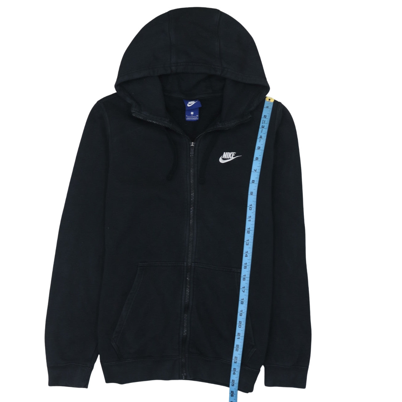 Nike Men's Black Full Zip Hoodie Size S Regular Fit
