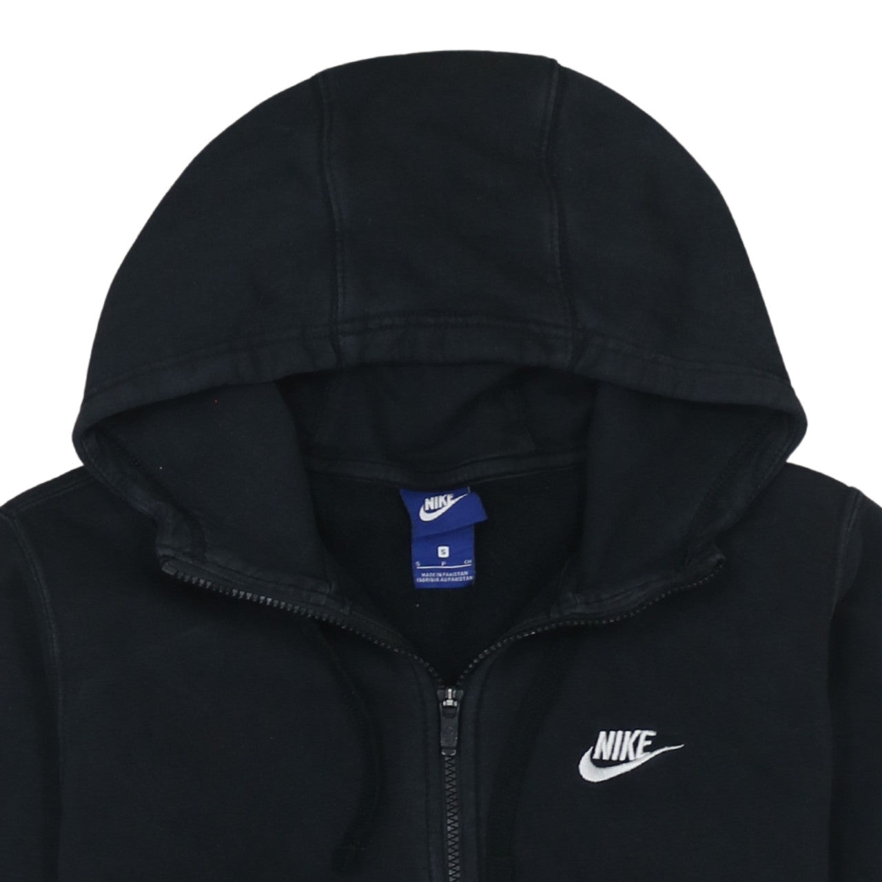 Nike Men's Black Full Zip Hoodie Size S Regular Fit