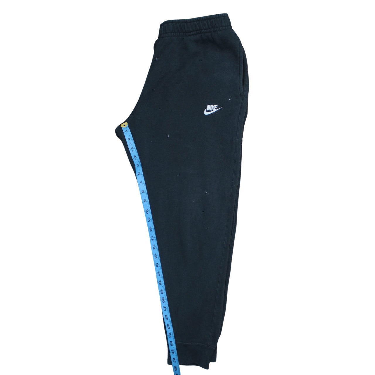 Nike Men's Black Fleece Jogger Sweatpants L Regular Fit