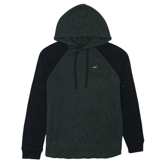 Levi's Men's Green Pullover Hoodie Size S Long Sleeve