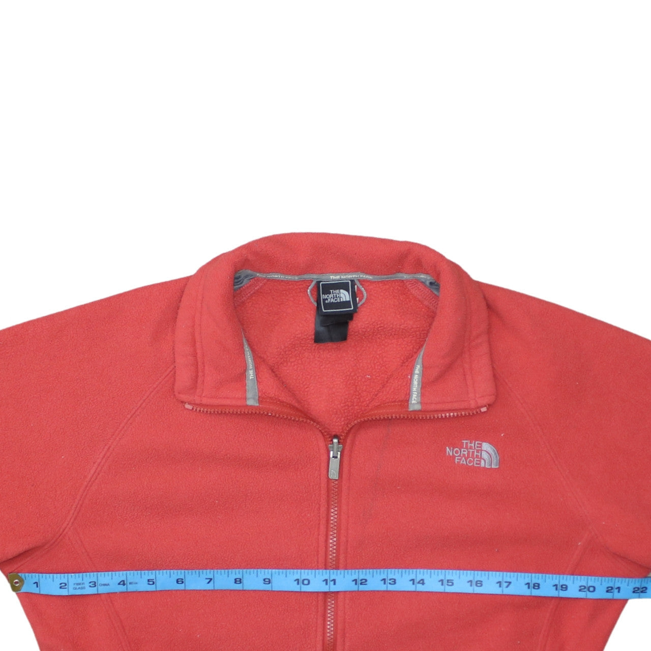 The North Face Men's Red Fleece Full Zip Outdoor Jacket Size M