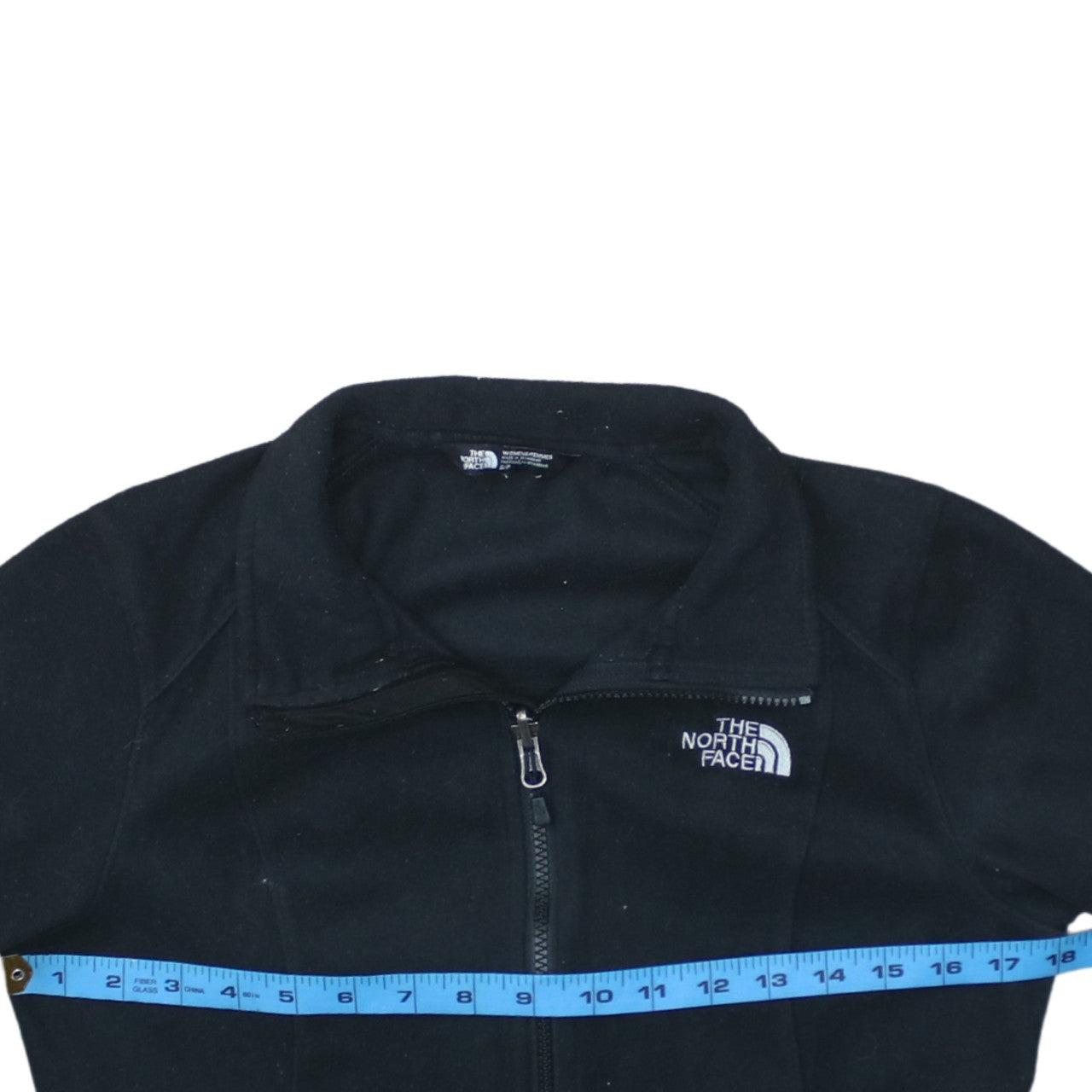 The North Face Womens Black Fleece Full Zip Jacket Size S
