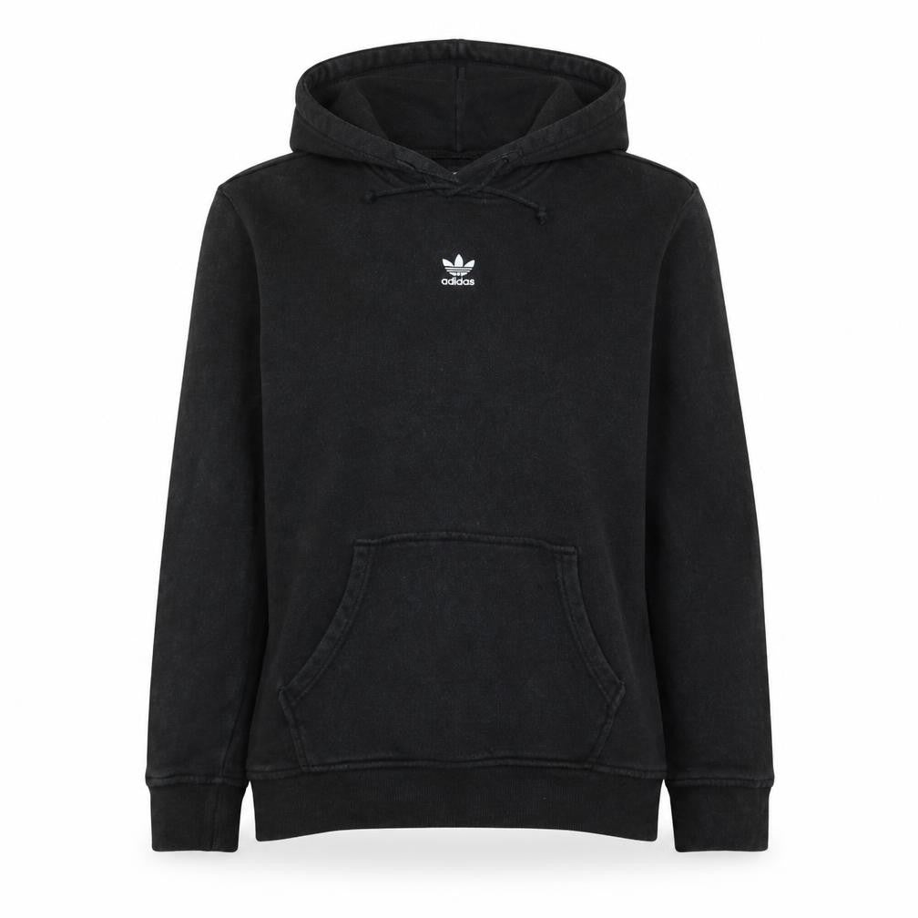 Adidas Womens Black Size 8 Pullover Hoodie Sweatshirt