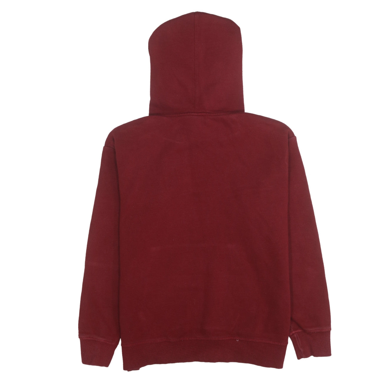 Champion Men's Red Pullover Hoodie Medium Regular Fit Logo