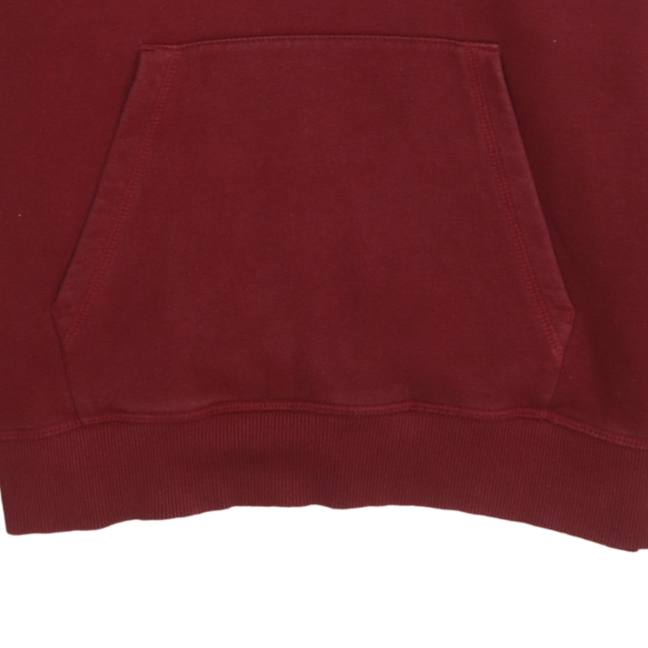 Champion Men's Red Pullover Hoodie Medium Regular Fit Logo