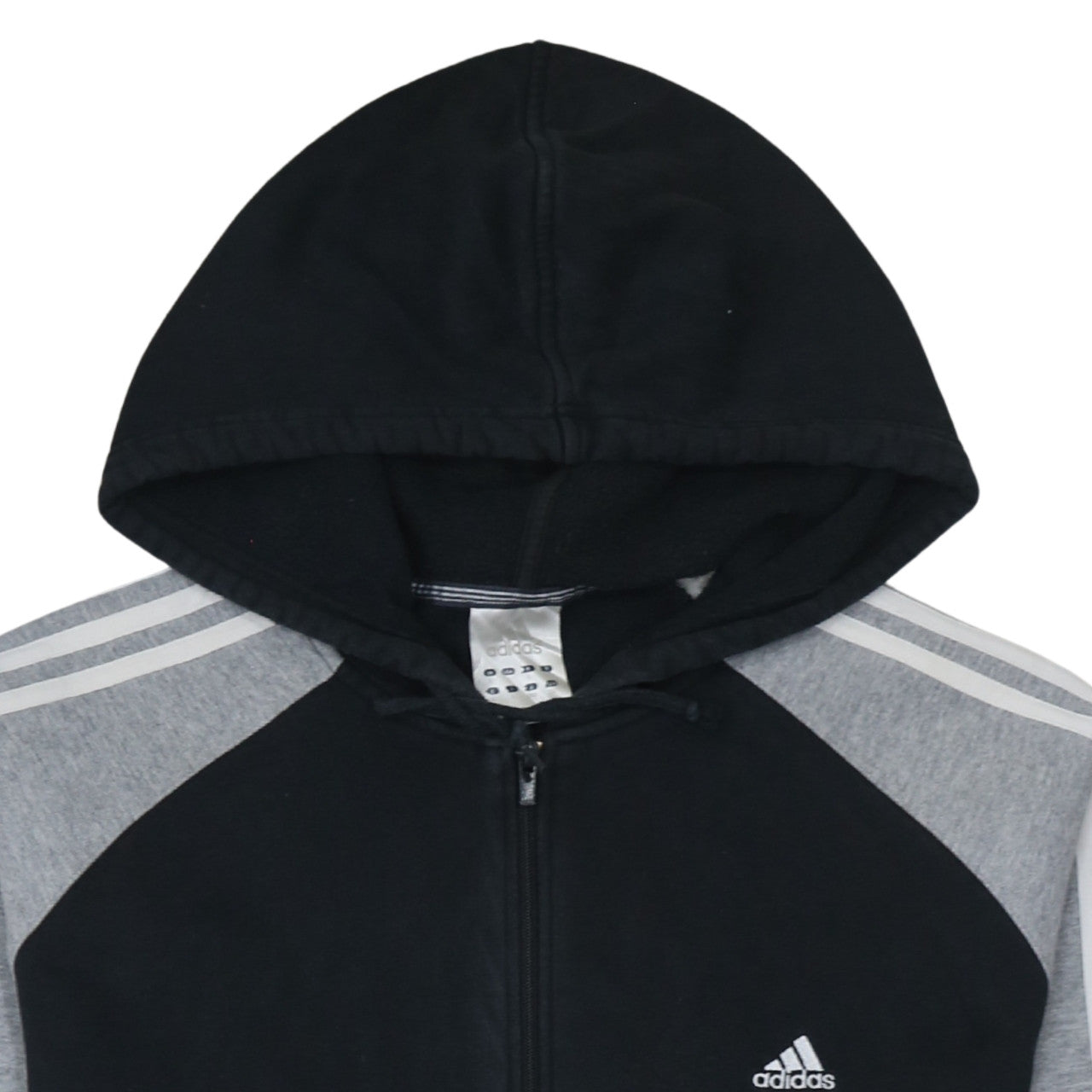 Adidas Men's Black Full Zip Hoodie Size L Sportswear