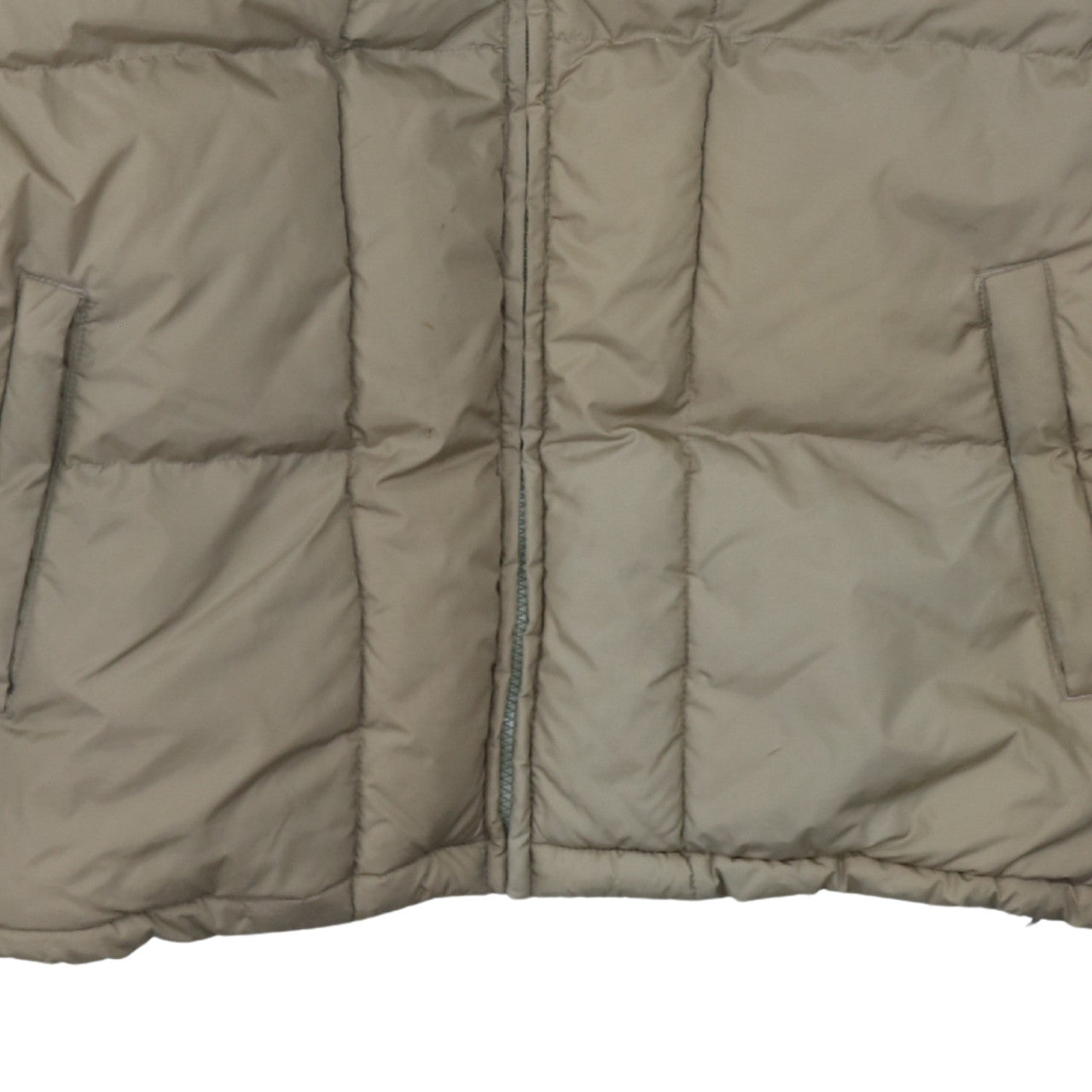 FILA Men's Beige XL Puffer Jacket Nylon Winter Sports Coat