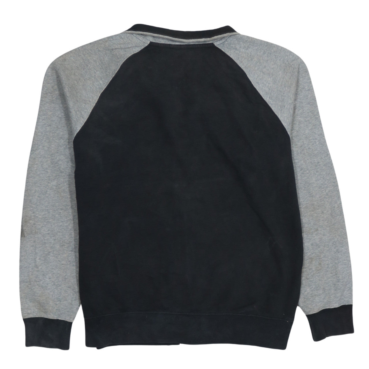 Nike Men's Black Grey White Full Zip Sweatshirt Size S