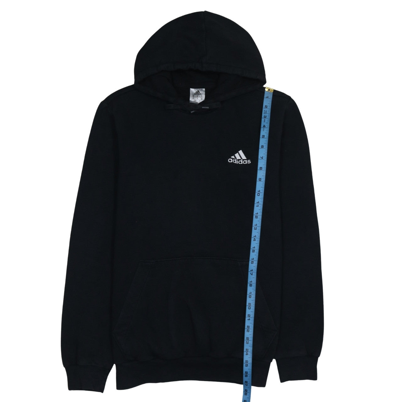 Adidas Men's Black Pullover Hoodie Fleece Regular M Sportswear