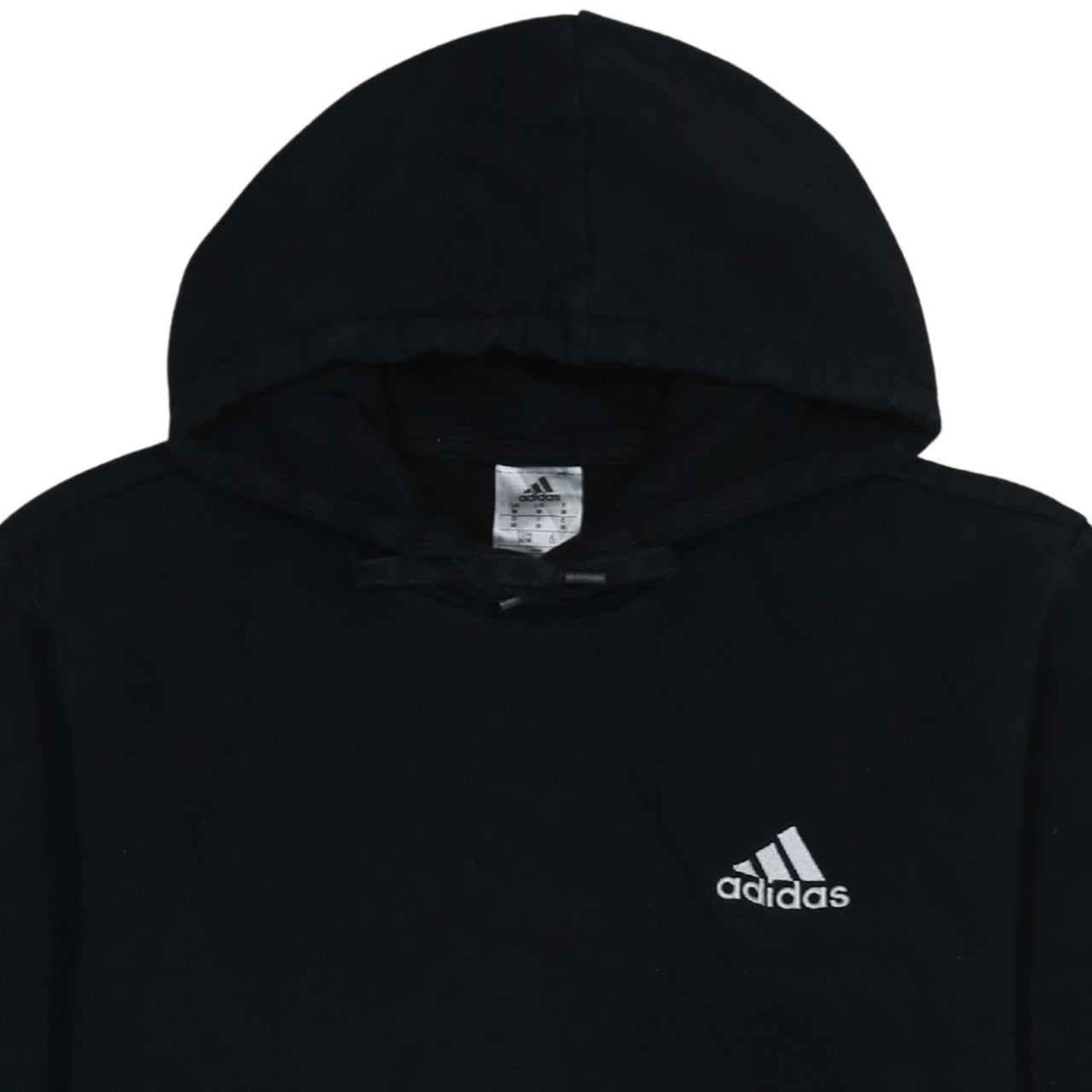 Adidas Men's Black Pullover Hoodie Fleece Regular M Sportswear