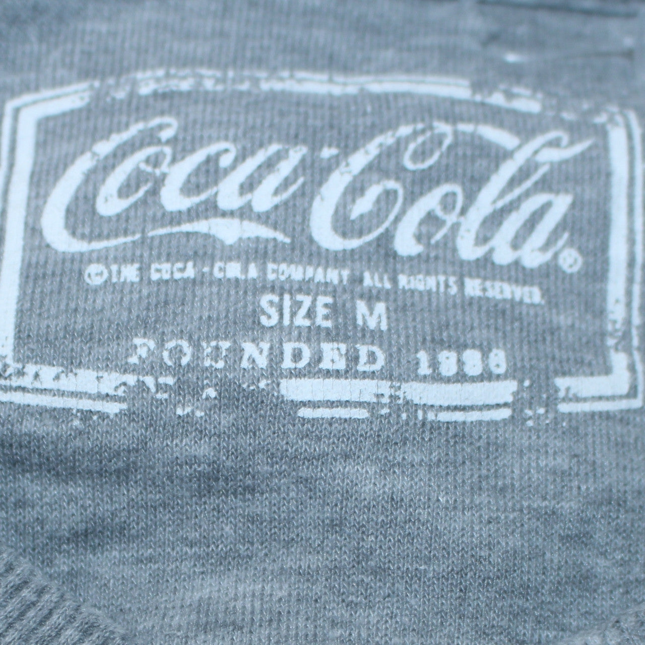 George Women Grey Coca-Cola Christmas Sequin Sweatshirt UK 12-14