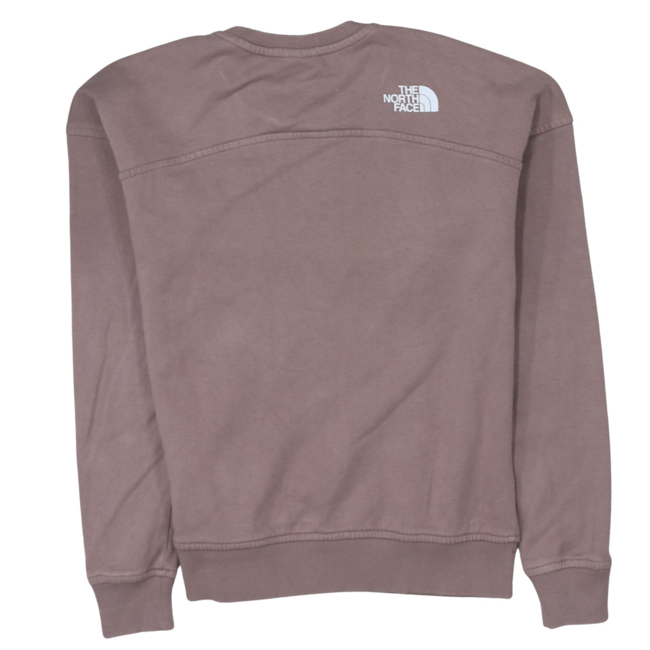 The North Face Womens Mauve Cotton Crew Neck Sweatshirt XS