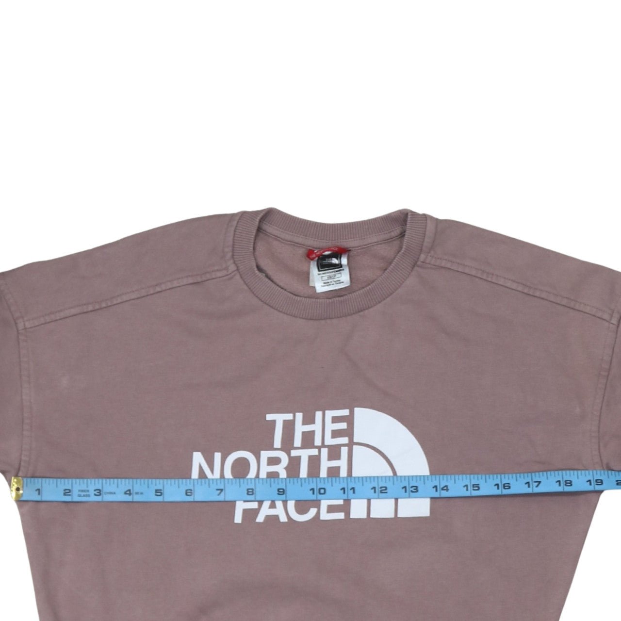 The North Face Womens Mauve Cotton Crew Neck Sweatshirt XS