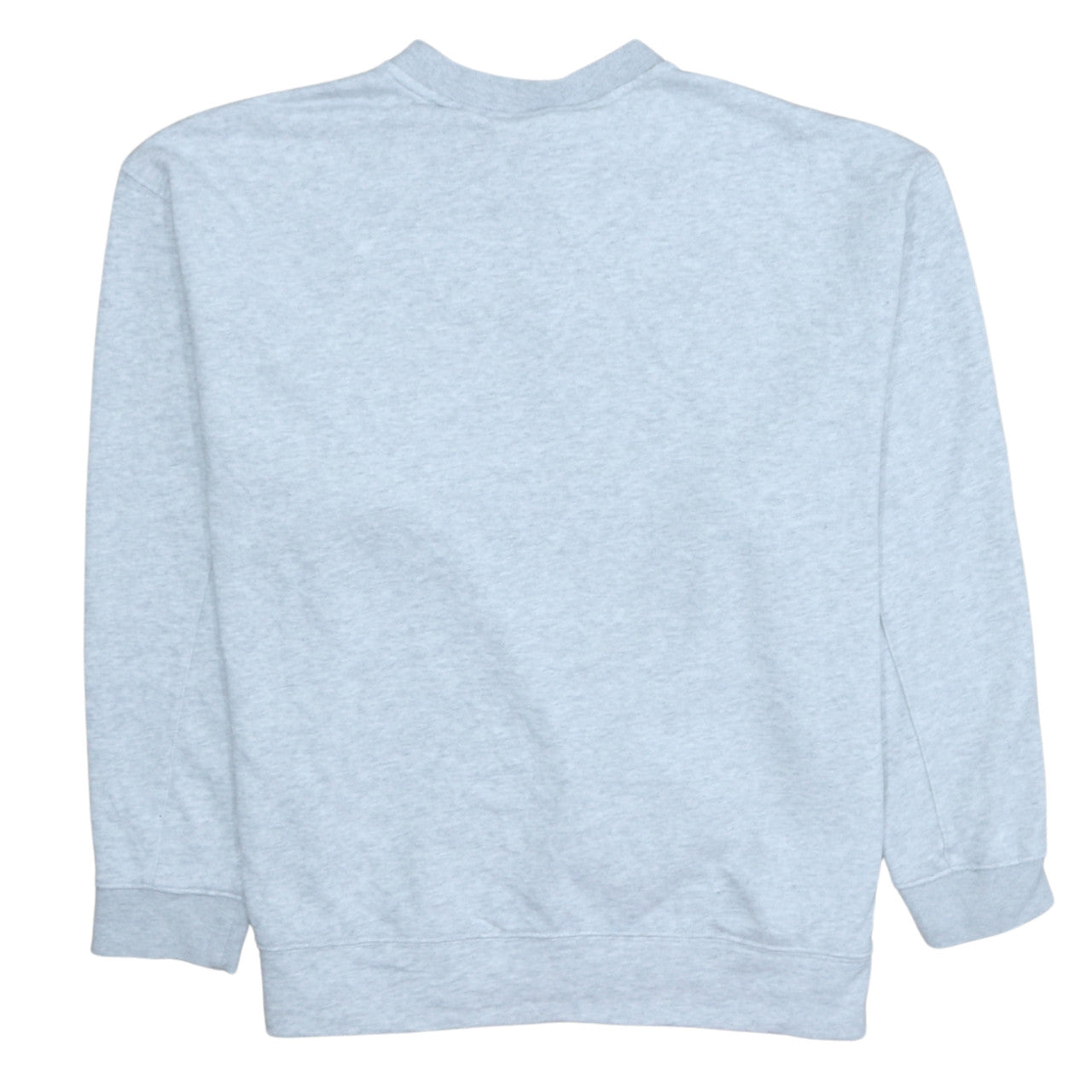 Adidas Women Grey Crew Neck Pullover Sweatshirt Size 10