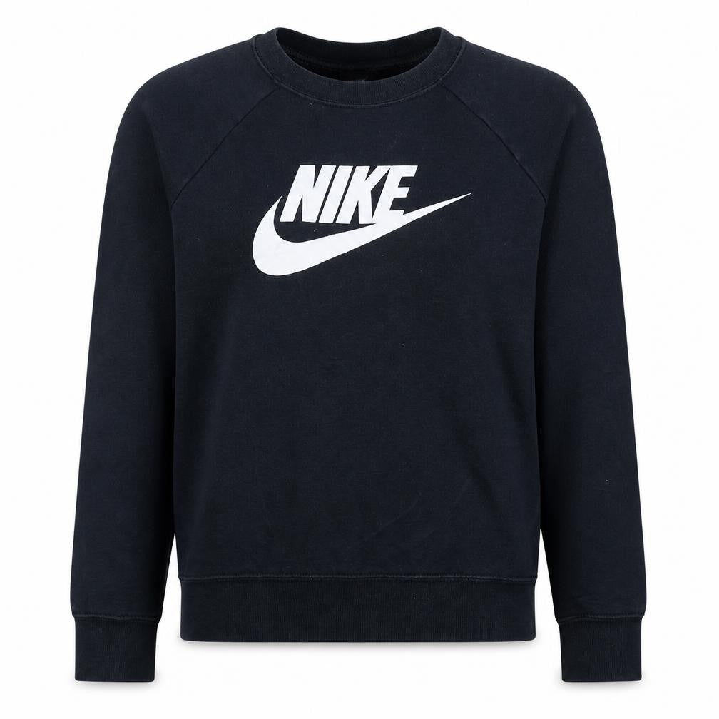 Nike Men's Black Small Crew Neck Pullover Sweatshirt