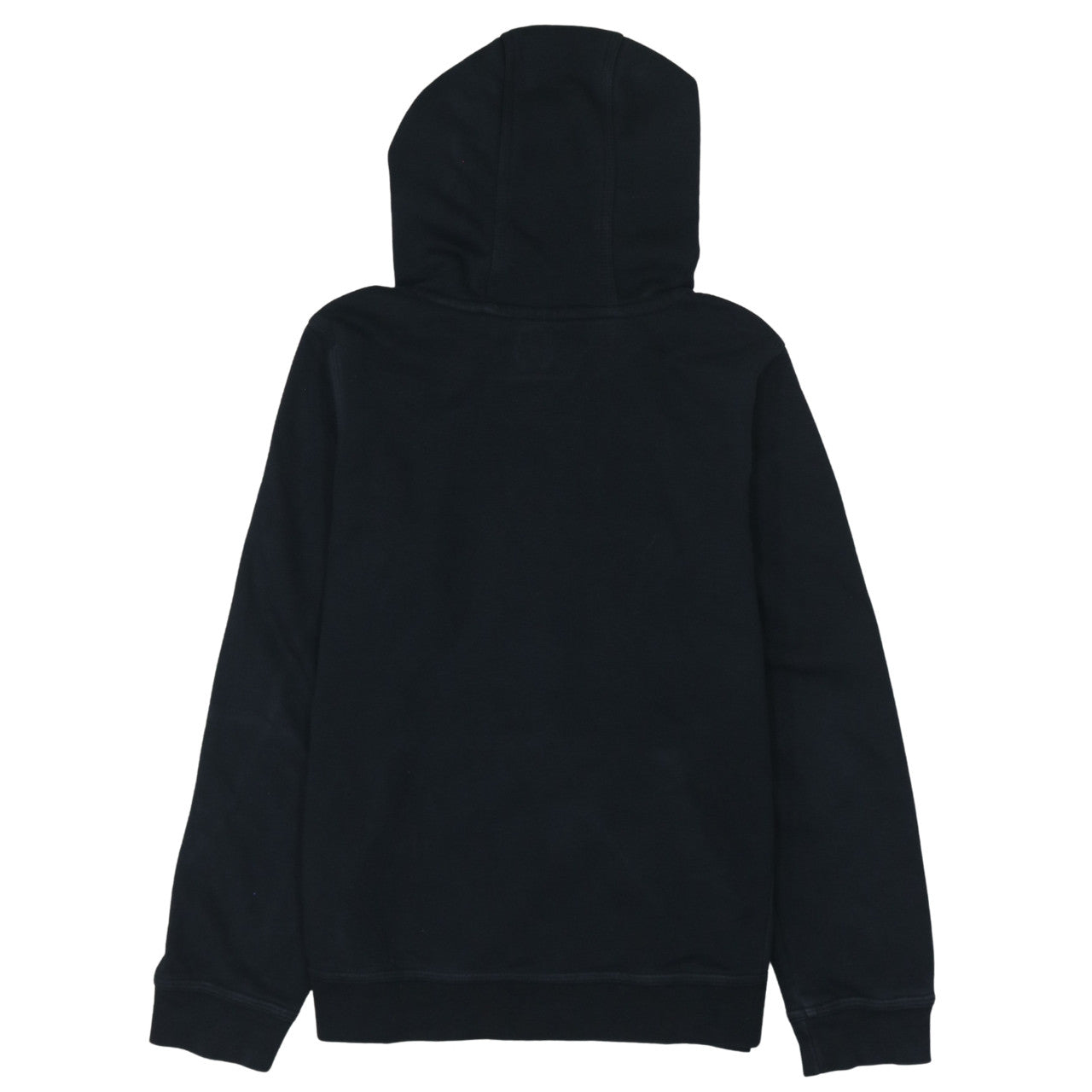 Nike Boys Black Pullover Hoodie Size L (147-158cm) Logo Print Sweatshirt