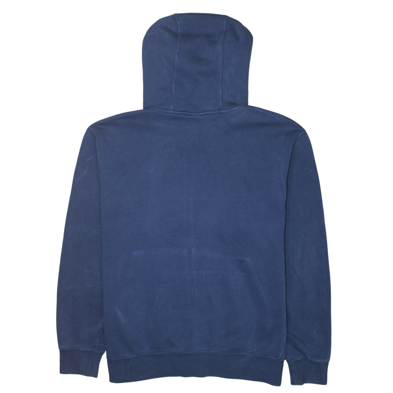 Nike Men's Blue Full Zip Hoodie XL Fleece Logo Sweatshirt