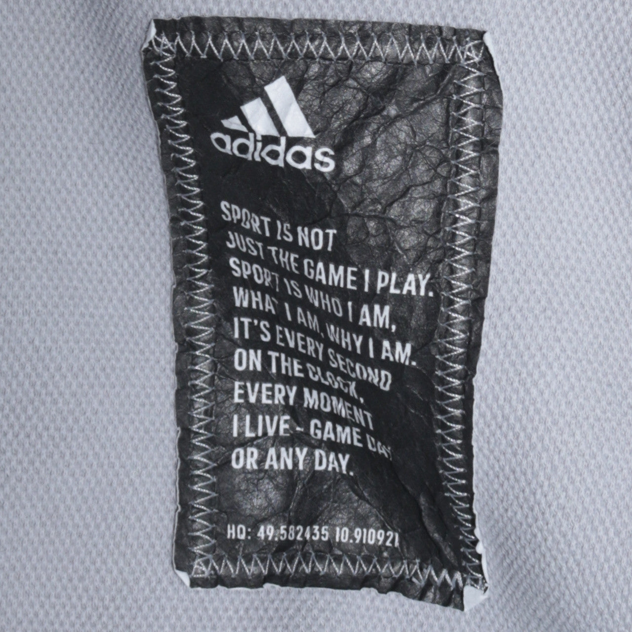 Adidas Men's Grey Full Zip Hooded Sweatshirt Hoodie L