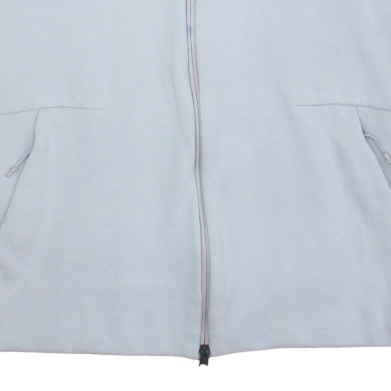Adidas Men's Grey Full Zip Hooded Sweatshirt Hoodie L