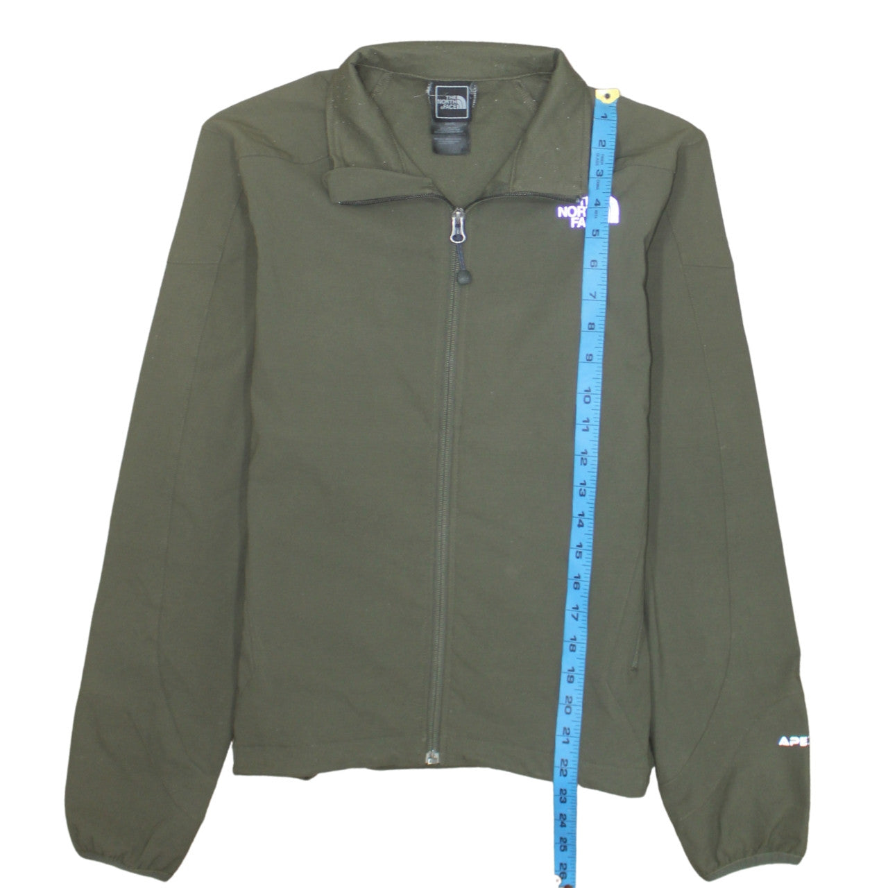 The North Face Women's Green Softshell Jacket Size M Outdoor Casual