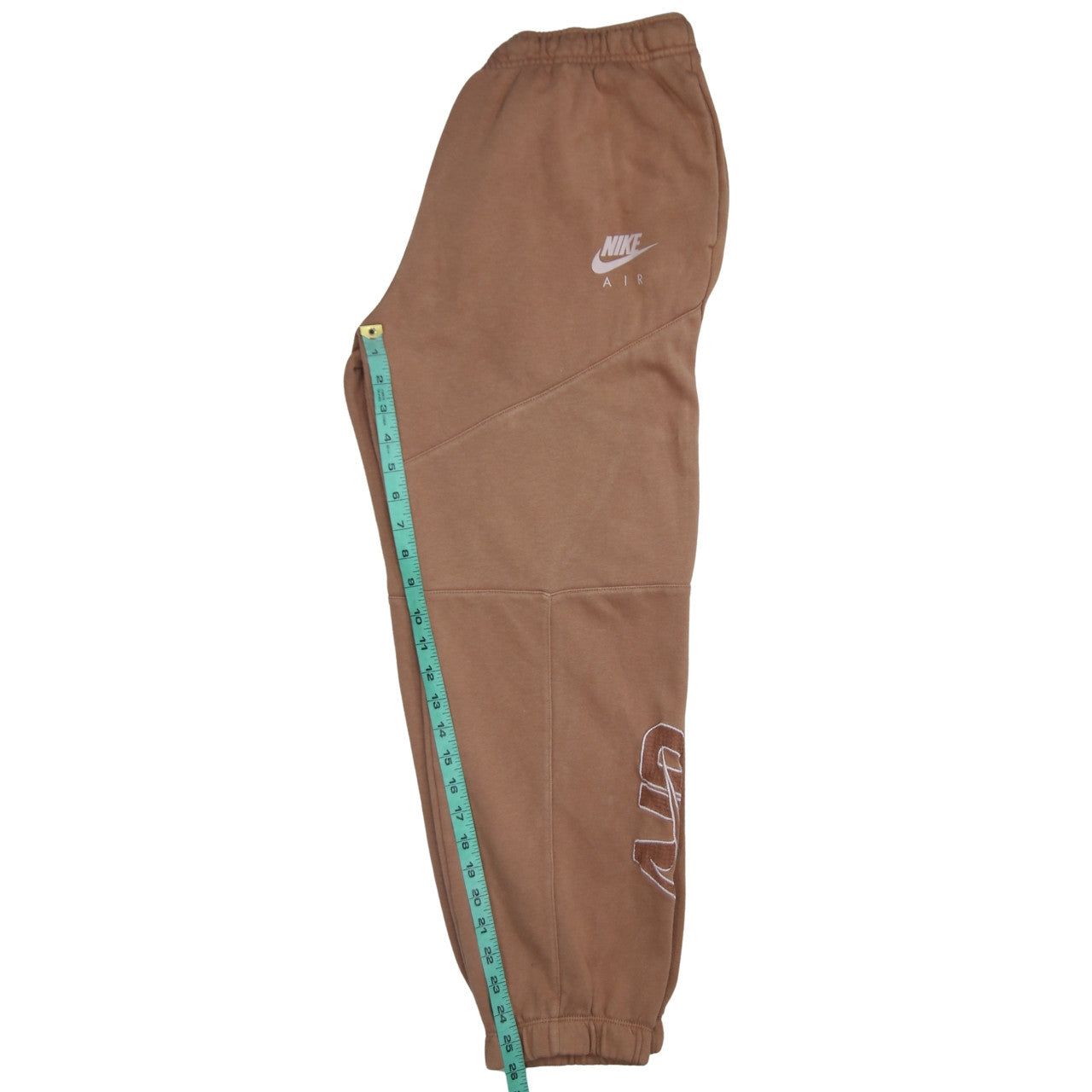 Nike Women's Brown Air Jogger Trousers Size M Fleece Activewear