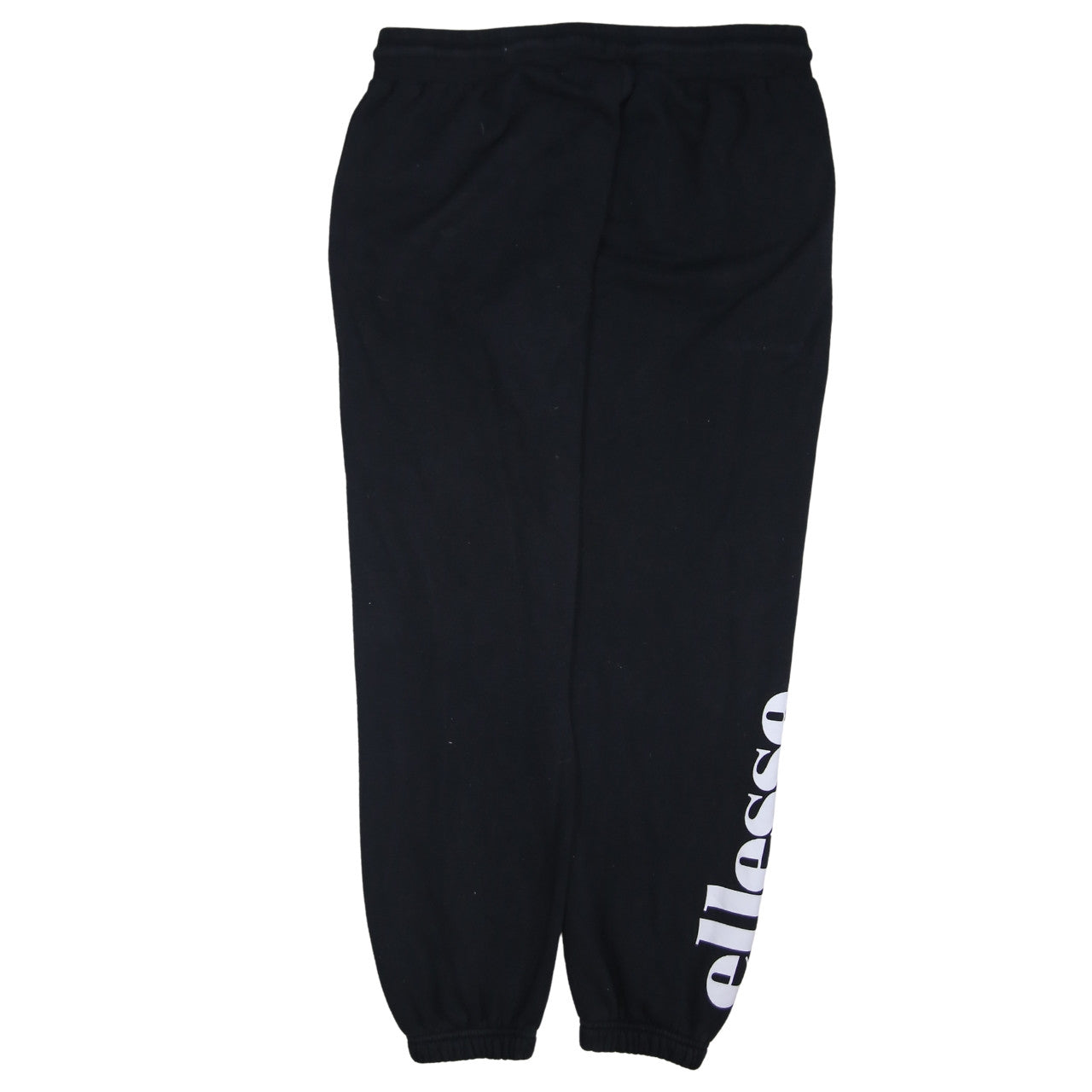 Ellesse Womens Black Size 14 Jogger Sweatpants Fleece Activewear