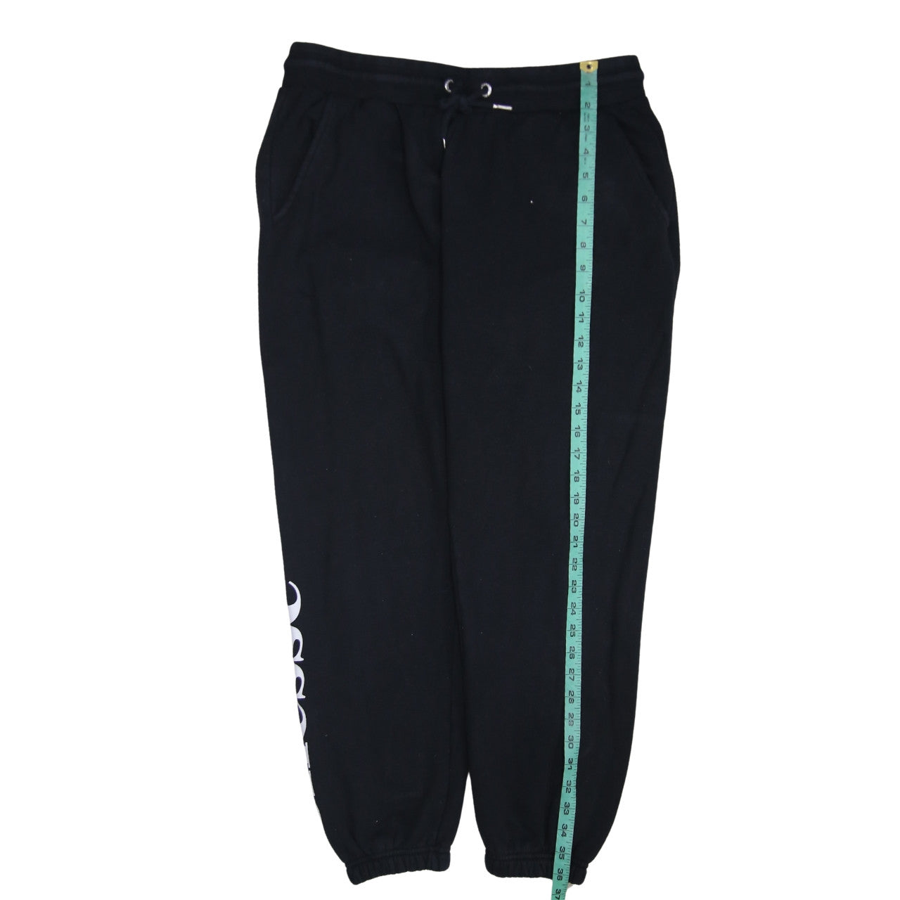 Ellesse Womens Black Size 14 Jogger Sweatpants Fleece Activewear
