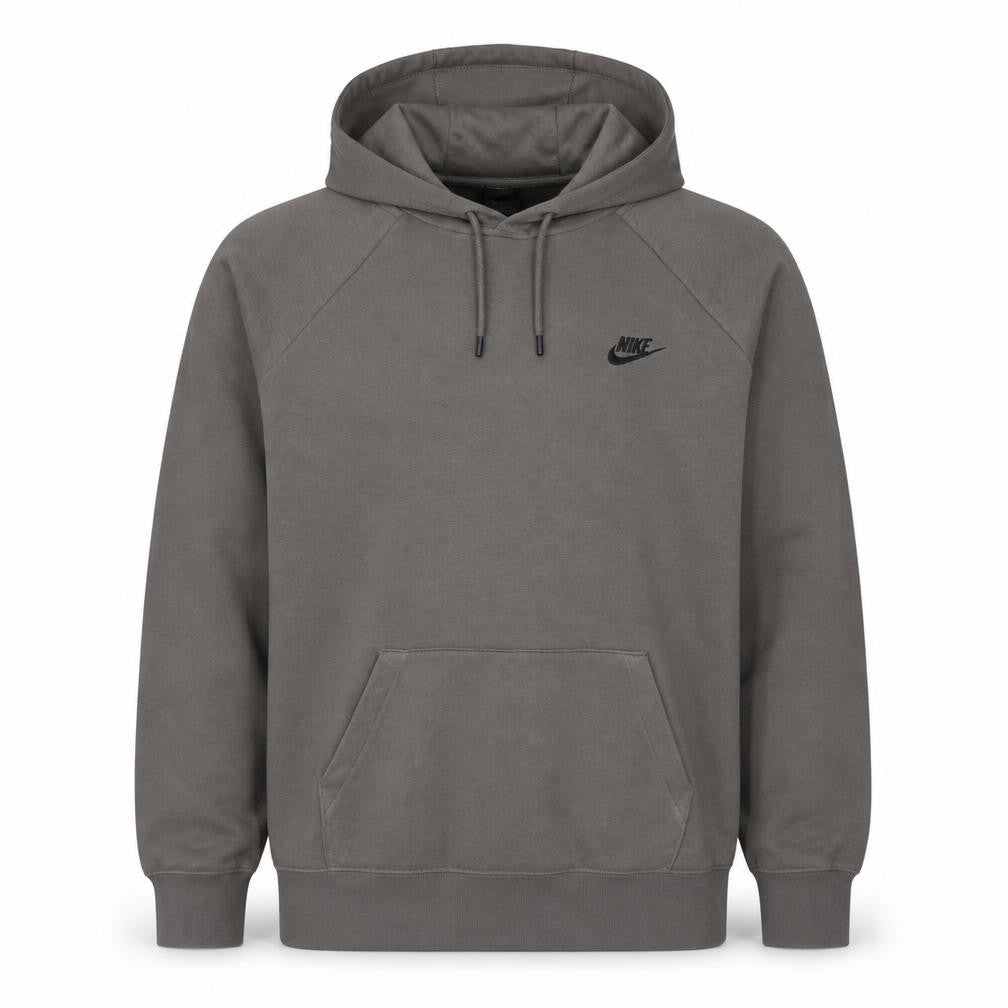 Nike Men's Grey XL Pullover Hoodie Fleece Sweatshirt