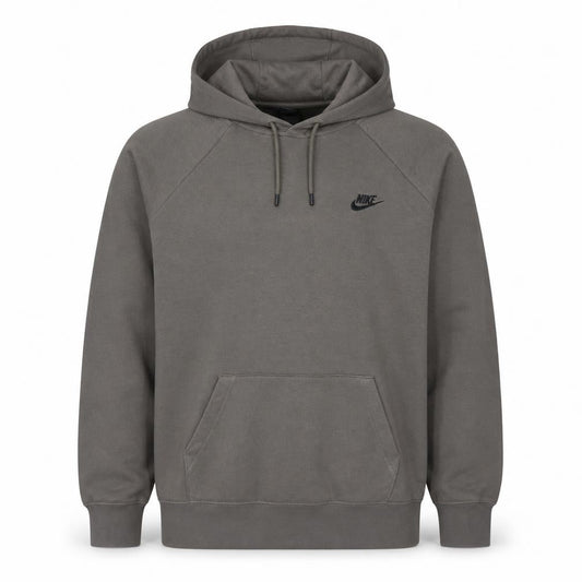 Nike Men's Grey XL Pullover Hoodie Fleece Sweatshirt