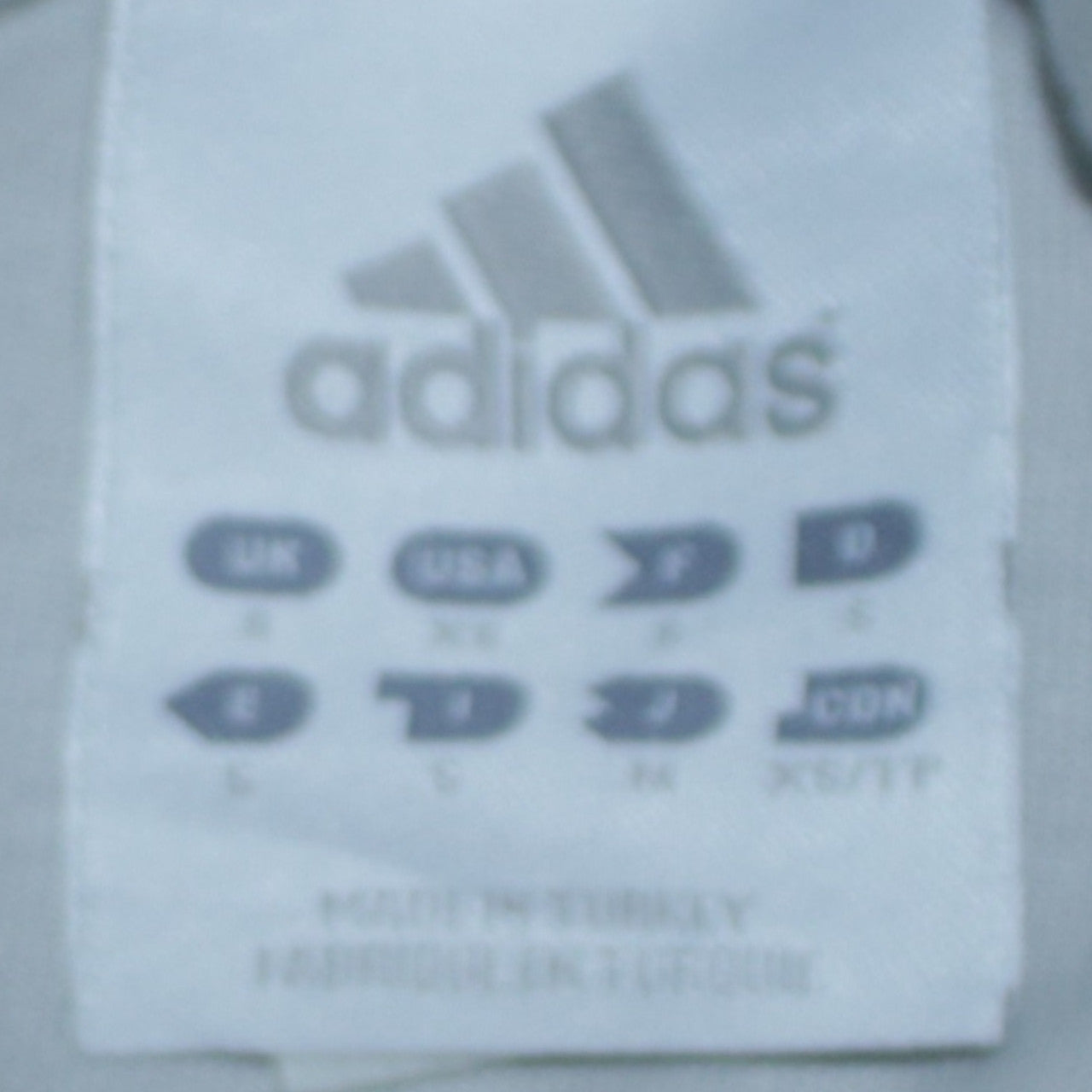 Adidas Men's Grey Roll Neck Long Sleeve T-Shirt Size S