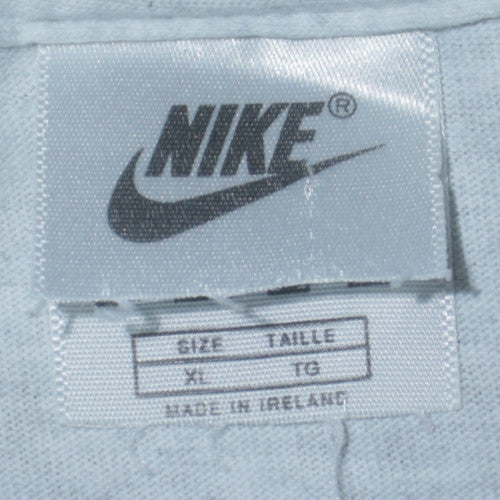 Nike Men’s Grey XL Graphic Basketball T-Shirt Vintage Style